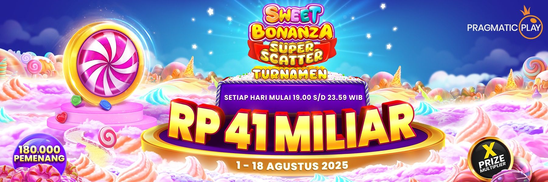 Sweet Bonanza Super Scatter & Gates of Olympus Super Scatter Daily Tournaments